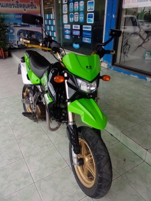 New Kawasaki Ksr (ล้อแม็ก) รถปี55 สวยเท่ห์เครื่องเดิมสนิท ราคาถูก