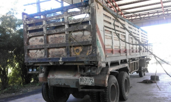 ขายถู หางเซมิดั้ม 2 เพลา เสรีชัย เดิมๆคัสชีสวยทะเบียนเต็มชุดโอนพร้อม