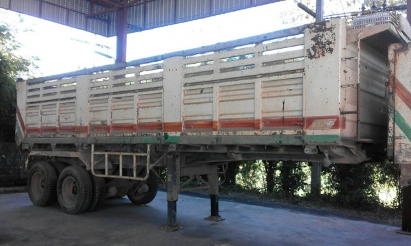 ขายถู หางเซมิดั้ม 2 เพลา เสรีชัย เดิมๆคัสชีสวยทะเบียนเต็มชุดโอนพร้อม