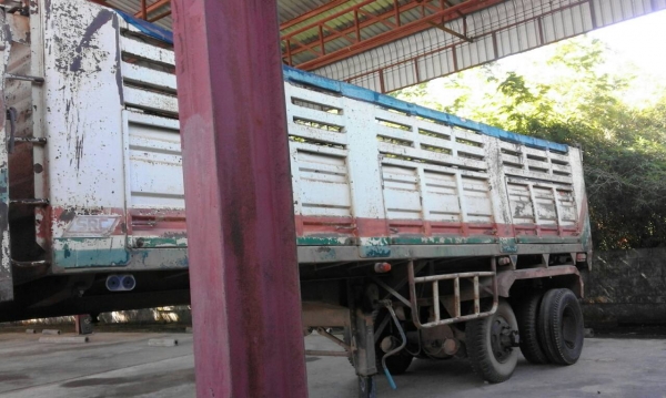 ขายถู หางเซมิดั้ม 2 เพลา เสรีชัย เดิมๆคัสชีสวยทะเบียนเต็มชุดโอนพร้อม