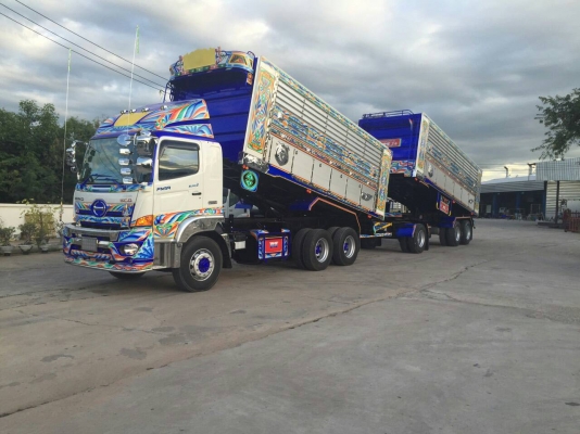 ขายรถพ่วงกระบะดั้มพ์โลพืชไร่