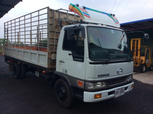 HINO6ล้อFCยาว 5.5 ม.ช่วงล่างใหญ่ เกียร์ใหญ่ เครื่อง 160 แรง  พวงมาลัยพาว์เวอร์ กระจกไฟฟ้า ขาย 420,000บาท ศุภากร 081-1903107 , 081-4252943