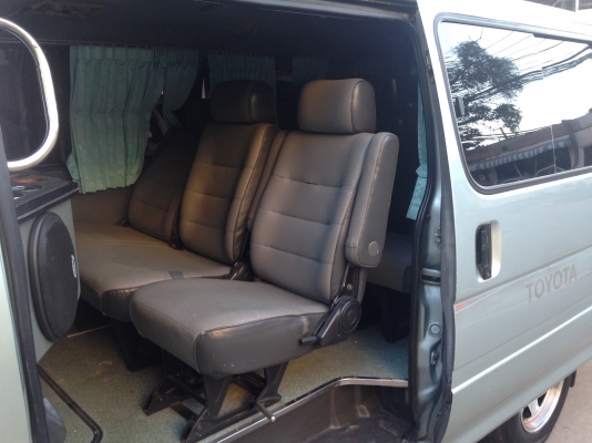 ขายด่วน รถตู้โตโยต้าหัวจรวด ปี95 เครื่องดีเซล2500