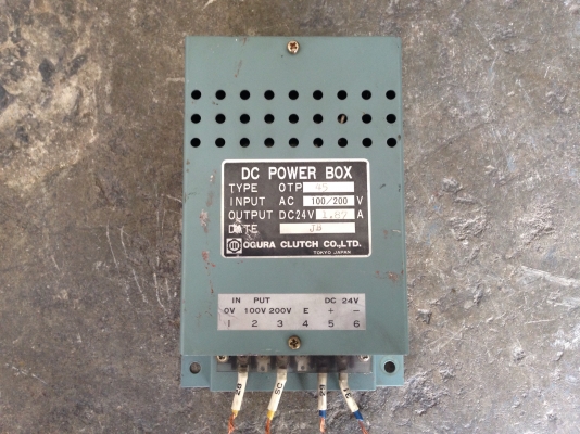 ขายหม้อแปลงไฟฟ้า DC Power box แปลงจาก 220VAC ไฟบ้าน ออกเป็น 24VDC made in Japan สภาพสวยพร้อมใช้งาน