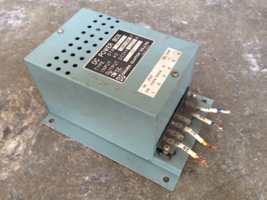 ขายหม้อแปลงไฟฟ้า DC Power box แปลงจาก 220VAC ไฟบ้าน ออกเป็น 24VDC made in Japan สภาพสวยพร้อมใช้งาน ขายหม้อแปลงไฟฟ้า DC Power box แปลงจาก 220VAC ไฟบ้าน ออกเป็น 24VDC made in Japan สภาพสวยพร้อมใช้งาน