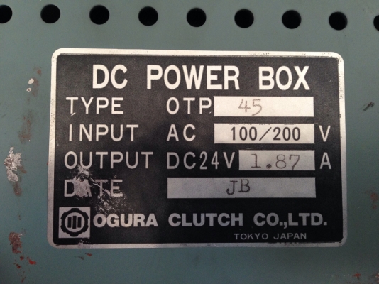 ขายหม้อแปลงไฟฟ้า DC Power box แปลงจาก 220VAC ไฟบ้าน ออกเป็น 24VDC made in Japan สภาพสวยพร้อมใช้งาน ขายหม้อแปลงไฟฟ้า DC Power box แปลงจาก 220VAC ไฟบ้าน ออกเป็น 24VDC made in Japan สภาพสวยพร้อมใช้งาน