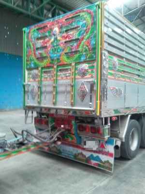 ขายHINO MEGA 320 พ่วงแม่ลูก กระบะเนียมคอกเกษตรดั๊ม รถปี 49