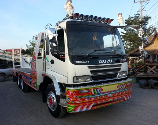 ขายเทเลอร์ขึ้นรถเกี่ยวISUZU ROCKY (หัวDECA)เครื่อง230 Turbo inter