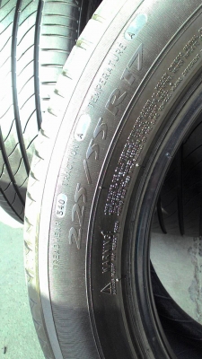 225/55R17 MICHELIN PRIMACY ปี2013 ชุด 4 เส้น tel.081-427-3941 225/55R17 MICHELIN PRIMACY ปี2013 ชุด 4 เส้น tel.081-427-3941