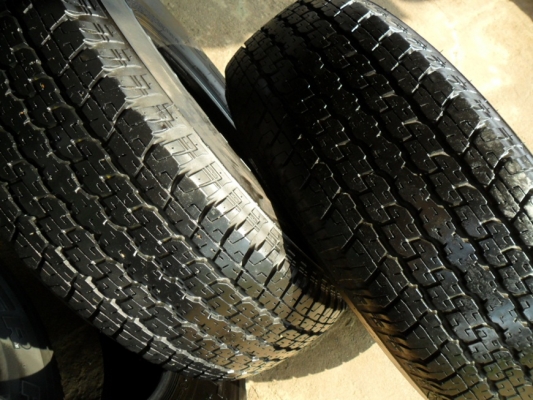 ยางกระบะสูงขอบ16  บริดสโตน265-70-R16 ลงพื้นปลายปี13 (4เส้น4,500)