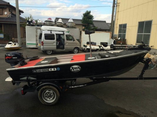 TEMUJIN เรืออลูมิเนียม YAMAHA VMAX 15แรง พร้อมเทรลเลอร์ BLASTTRAIL อุปกรณ์ตามภาพ สภาพเดิมๆจากประเทศญี่ปุ่น นำเข้าจากประเทศญี่ปุ่น TEMUJIN เรืออลูมิเนียม YAMAHA VMAX 15แรง พร้อมเทรลเลอร์ BLASTTRAIL อุปกรณ์ตามภาพ สภาพเดิมๆจากประเทศญี่ปุ่น นำเข้าจากประเทศญี่ปุ่น