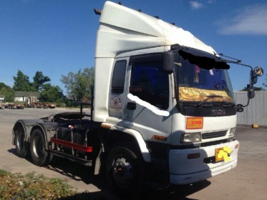 10ล้อหัวลาก ISUZU DECA 320ปี 50 รถวิ่งงานอยู่