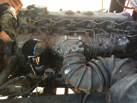 FN527MAเครื่อง6D16เครื่องดีคัชชีสวยยาง60/:ท้ายลาก