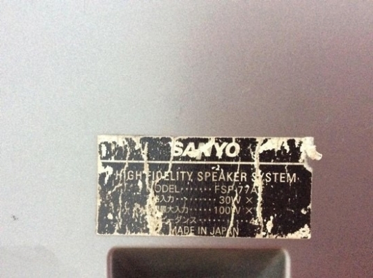 ลำโพงแขวนเสียงใสนุ่ม Sunyoแท้ made in Japan