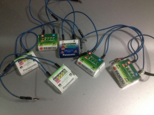 ตัววัดแบตเตอร์รี่ japan ช่วยเช็คการทำงานของแบต นิยมมากในญี่ปุ่นตัวละรวมส่