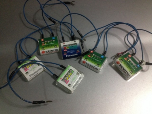 ตัววัดแบตเตอร์รี่ japan ช่วยเช็คการทำงานของแบต นิยมมากในญี่ปุ่นตัวละรวมส่