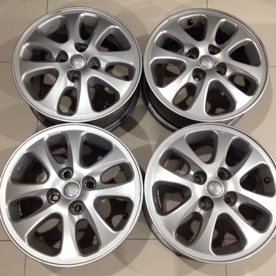 แม็กซ์ 14 นิ้ว ซีเดีย 4 รู100 กว้าง 5ครึ่ง ET 46 สภาพสวยเดิม ตจวส่งได้ครับ