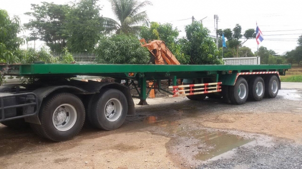 หางพื้นเรียบ.12เมตร-3คาน.มีระบบถุงลม-ยกได้-สภาพสวยมากพร้อมใช้-ราคา-275,000