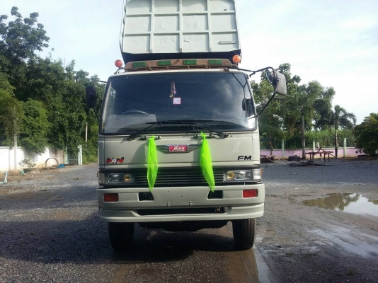 ขาย HINO 3M สองเพลาดั๊ม กระบะเหล็กข้างเนียม