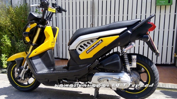 ขาย Zoomer-x รถบ้านปี 56 แต่งนิดหน่อย ราคาถูกมาก