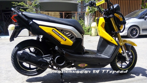 ขาย Zoomer-x รถบ้านปี 56 แต่งนิดหน่อย ราคาถูกมาก