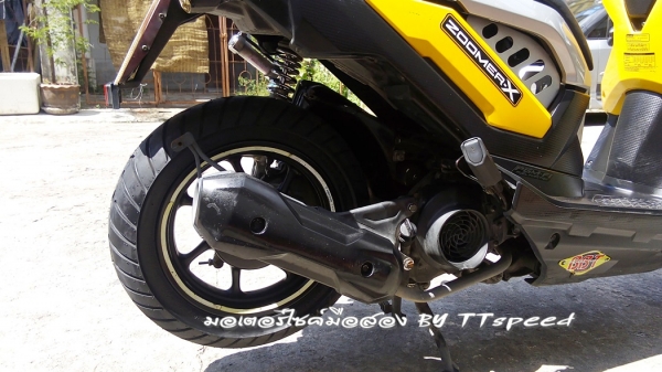 ขาย Zoomer-x รถบ้านปี 56 แต่งนิดหน่อย ราคาถูกมาก