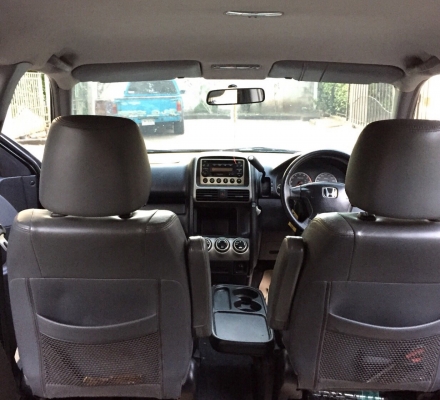 Honda CRV ตัวท็อป ปี02  รถดี สีสวย สภาพเต็ม100  ไม่ดมแก็ส  ได้ไปคุ้ม..ดูรายละเอียดด้านใน