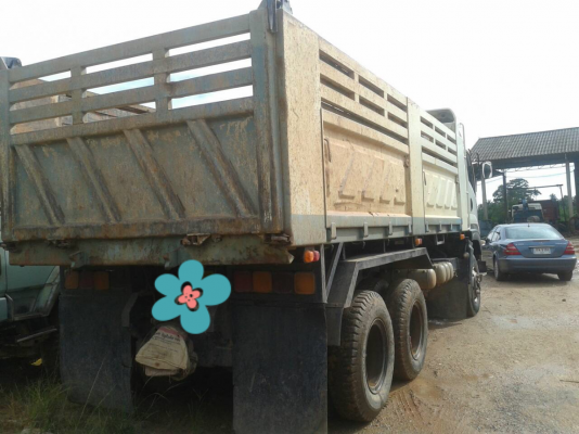 ขายรถบรรทุก 10 ล้อดัมพ์ ISUZU DECA 360 แรงม้าปี 2554 มีระบบลากพ่วง ไมล์ 190000 กม.ราคา 2200000