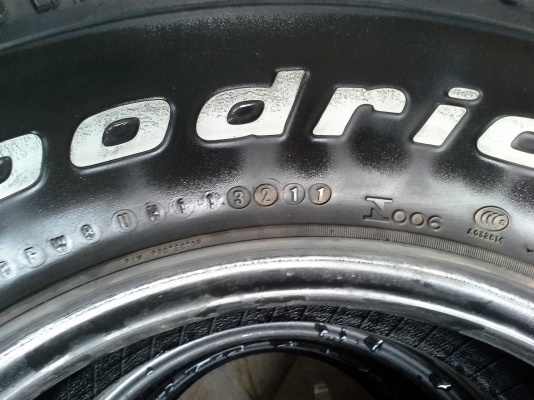 ยางBF goodrish AT ko ขนาด 265/75/16 ปี11