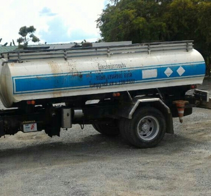 หกล้อ ฮีโน่ FF17-168แรง บรรทุกถังน้ำ 7,000ลิต อุปกรณ์ปั้มครบ สภาพดีสวยพร้อมใช้ เล่มภาษีปี59 ทะเบียนพร้อมโอน