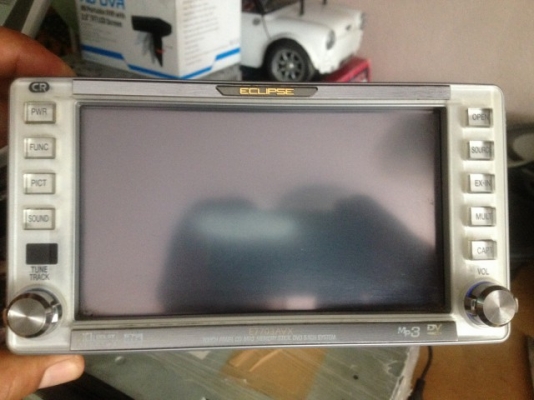 ECLIPSE E7703AVX เล่น  DVD MP3 มีลายเอ้า2ชุดจอ6นิ้วของเก่าญี่ปุ่นสภาพตามรูป