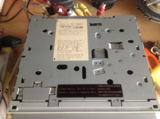 ECLIPSE E7703AVX เล่น  DVD MP3 มีลายเอ้า2ชุดจอ6นิ้วของเก่าญี่ปุ่นสภาพตามรูป