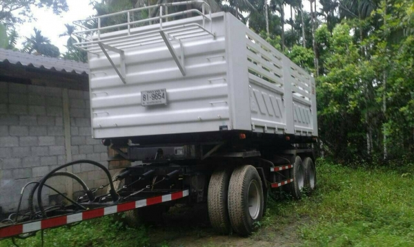 ขายรถบรรทุก 22 ล้อ พ่วงแม่-ลูกดั๊มพ์ ยี่ห้อ ISUZU DEGA FXZ 360 แรงม้า ปี 2556  ( การันตีรถสวยจริงๆ  เจ้าของขายเอง )