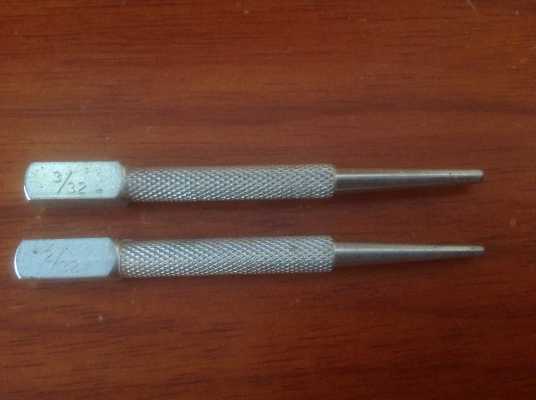 ขายเหล็กส่ง Vintage U.S.A. คู่ ขนาด 2/32 , 3/32 ส่งฟรี