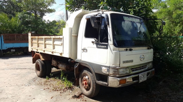 ขาย 6 ล้อดั้ม HINO KM310 วางหัวไฮเทค เครื่อง WO6E 165 แรงม้า เกียร์ HO เบรคทิฟฟี่ ช่วงล่าง F พาวเวอร์ แอร์ครบ ทะเบียนพร้อมโอน