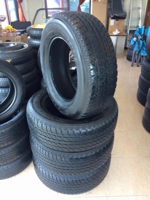 ยางเปอเซน 255/65/17 บริสโตน ปี13 ชุด3,300฿ ดอกเพียบ