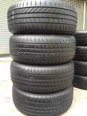 ขายยาง Goodyear 225-55-17 ปี12 Runflat สภาพสวย ดอกหนา เนื้อนิ่ม ไม่มีปะ