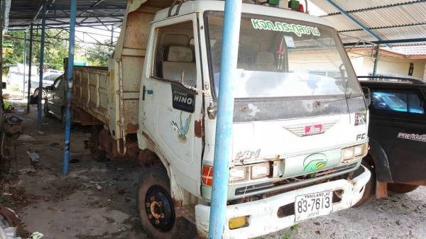 ขายตามสภาพ 6 ล้อดั้ม HINO FC 120 แรงม้า เครื่องสตาร์ทไม่ติด คัสซีมีปะมีดาม ทะเบียนชุดโอนครบ ราคาต่อรองได้ ขายตามสภาพ 6 ล้อดั้ม HINO FC 120 แรงม้า เครื่องสตาร์ทไม่ติด คัสซีมีปะมีดาม ทะเบียนชุดโอนครบ ราคาต่อรองได้