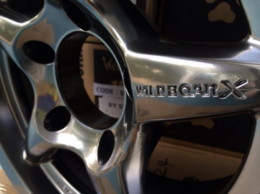 ขายล้อWILD BOAR X 15x6 5รู suzuki ของใหม่เเกะกล่อง จากญี่ปุ่น มี5ชุดเท่านั้น