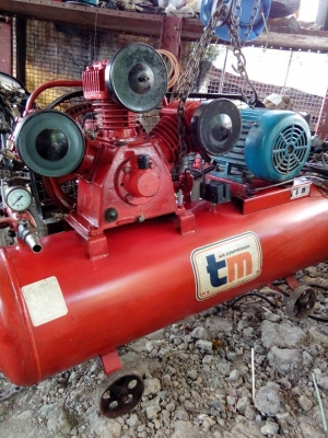 ขายปั้มลม TM 5แรง 3สูบไฟ3เฟรส