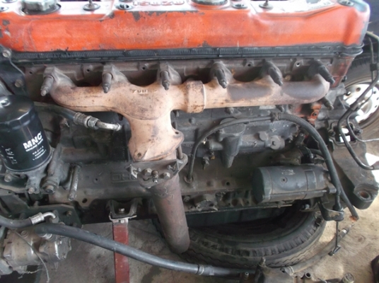 ขายเครื่องยนต์ ISUZU 6SA1 (210แรงม้า) เครื่องเก่านอก  มีใบคุม