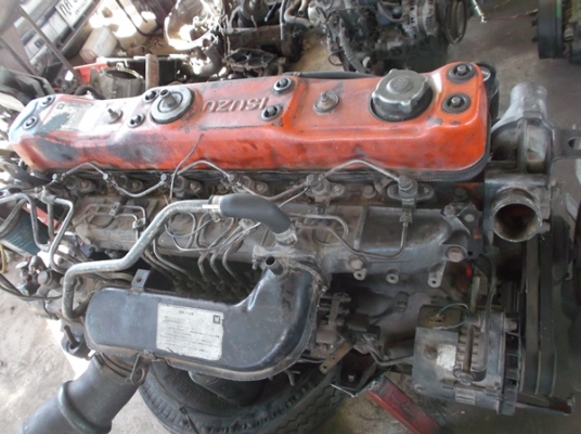 ขายเครื่องยนต์ ISUZU 6SA1 (210แรงม้า) เครื่องเก่านอก  มีใบคุม