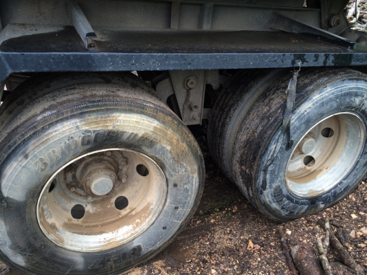 ขายดาวน์...หางลูกพ่วง3คานของSMM ปี2013..หางสวยไม่เคยล้ม.. ยางสวย.. บรรทุกเมล็ดข้าวโพด..