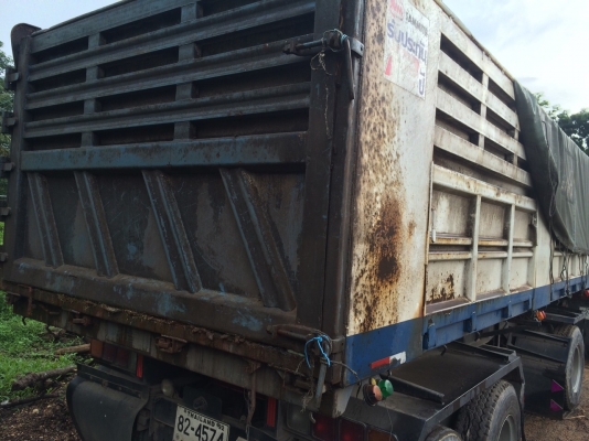 ขายดาวน์...หางลูกพ่วง3คานของSMM ปี2013..หางสวยไม่เคยล้ม.. ยางสวย.. บรรทุกเมล็ดข้าวโพด..