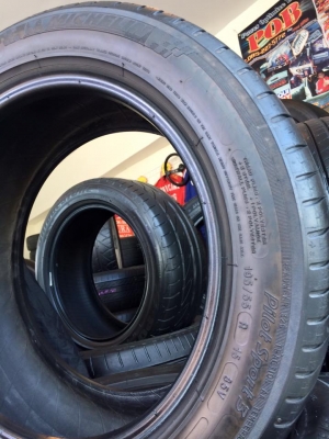 ยาง\% 195/55/15 มิชลิน.สปอร์ต3 ปี11 ชุด4เส้น2,200 ฿