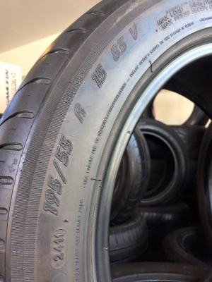 ยาง\% 195/55/15 มิชลิน.สปอร์ต3 ปี11 ชุด4เส้น2,200 ฿