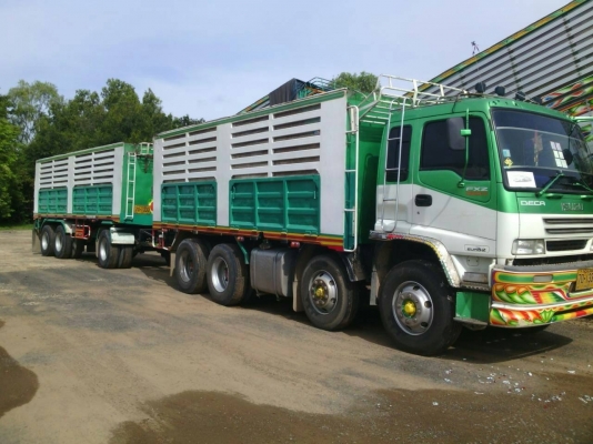 ขายรถบรรทุก 24 ล้อ พ่วงแม่-ลูกไม่ดั๊มพ์ ยี่ห้อ ISUZU DEGA 320 แรงม้า ปี 2552 ( การันตีรถสวยจริงๆ  เจ้าของขายเอง )