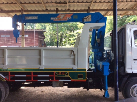 HINO 6 ล้อ MECA 175 แรง ดั้ม พร้อมเครน3.5ตัน 5เหลี่ยม (ขาสลับ) สภาพสวยพร้อมใช้ ขาย 980,000 บาท (ศุภากร 081-1903107 , 081-4252943)