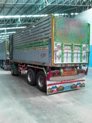 ขายรถสิบล้อ HINO FM2P 320แรง ปี49 พ่วงแม่ลูกดัมพ์เนียมคอกเกษตร อู่ ส สมบัติ