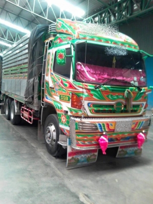 ขายรถสิบล้อ HINO FM2P 320แรง ปี49 พ่วงแม่ลูกดัมพ์เนียมคอกเกษตร อู่ ส สมบัติ